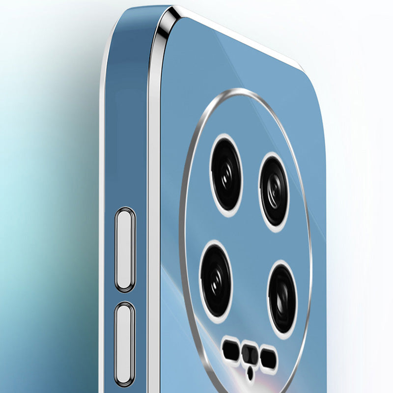 XINLI For Xiaomi 14 Ultra TPU Case Electroplating Phone Cover with Ring Holder Kickstand XINLI For Xiaomi 14 Ultra TPU Case Electroplating Phone Cover with Ring Holder Kickstand